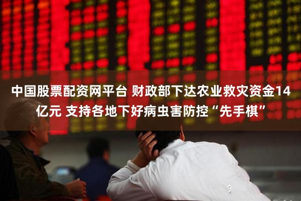 中国股票配资网平台 财政部下达农业救灾资金14亿元 支持各地下好病虫害防控“先手棋”