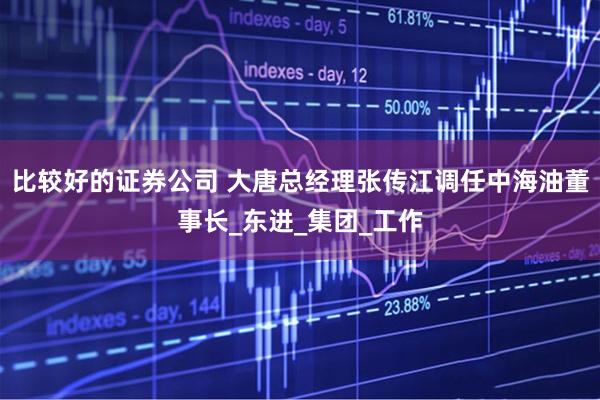 比较好的证券公司 大唐总经理张传江调任中海油董事长_东进_集团_工作